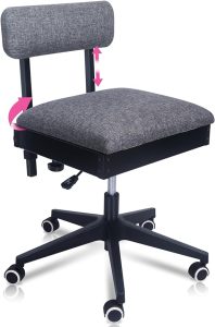 4. Pink Power Sewing Chair